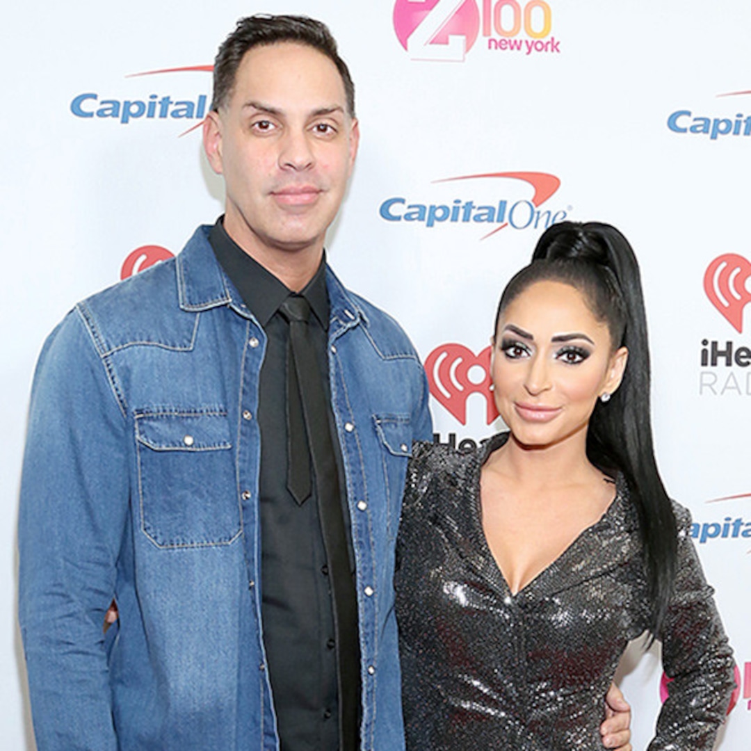 Angelina and Chris of Jersey Shore were found after filing for divorce